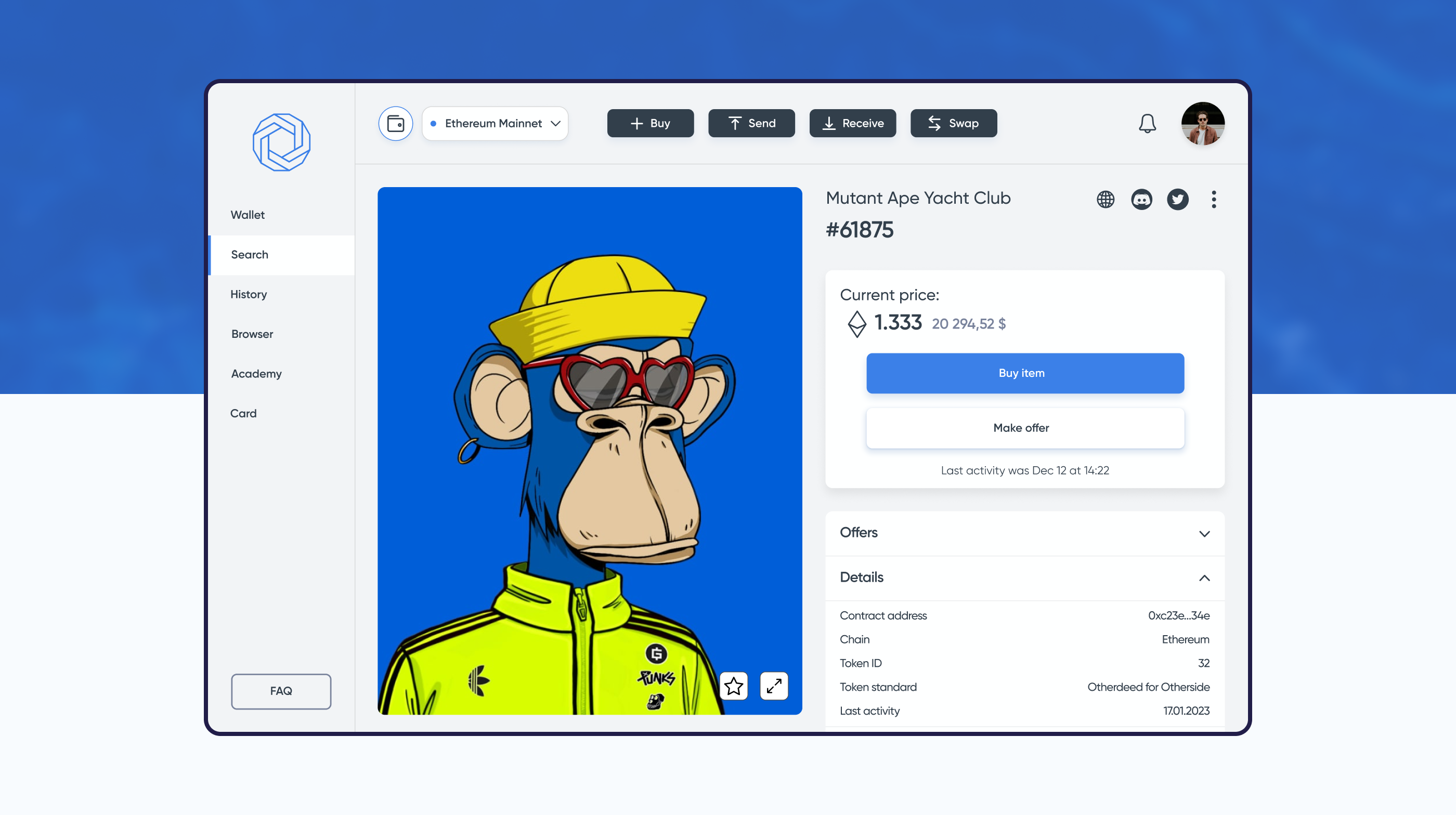 NFT Wallet - Collections