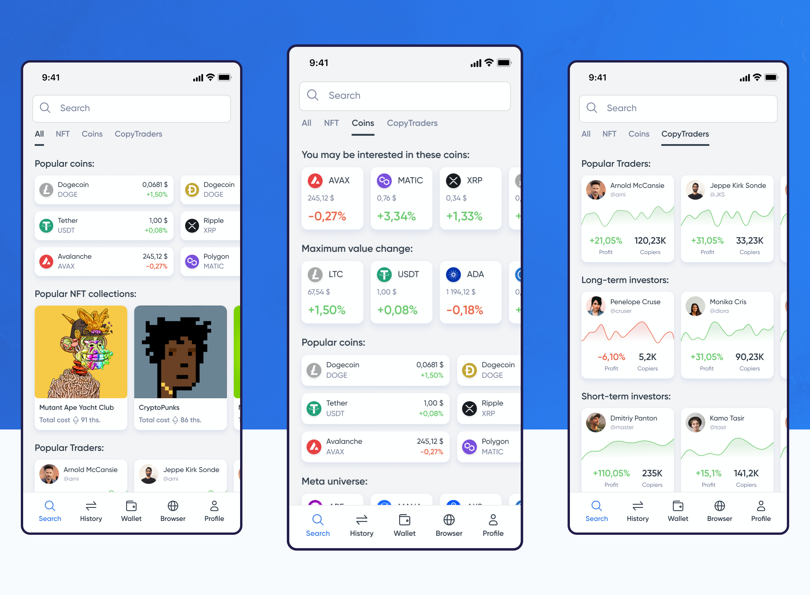 Multi-Wallet System - Management